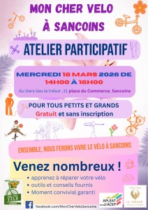 Atelier 18 mars Sancoins